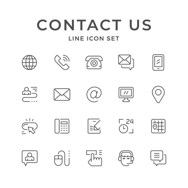 Kontakt Icons